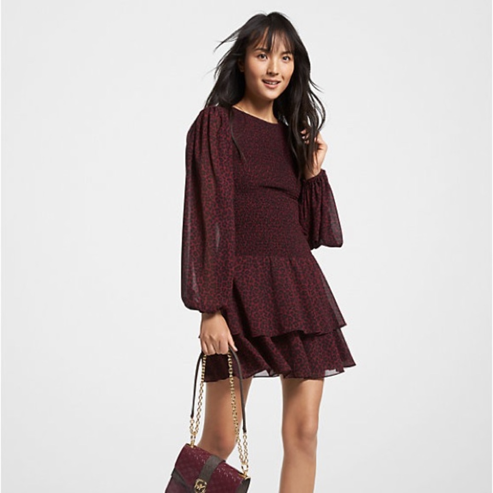 Michael Kors | Leopard Print Dress